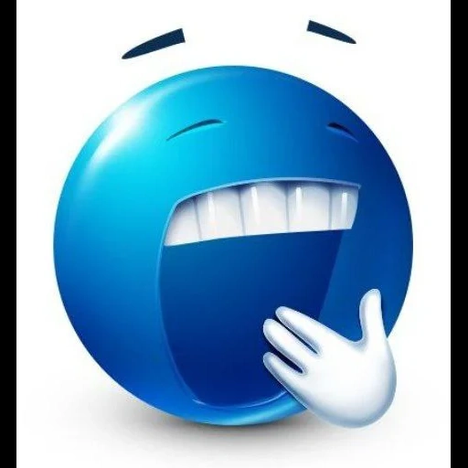 pictogram, blue smiley, blue smiley, funny emoticons, blue smiley laughs