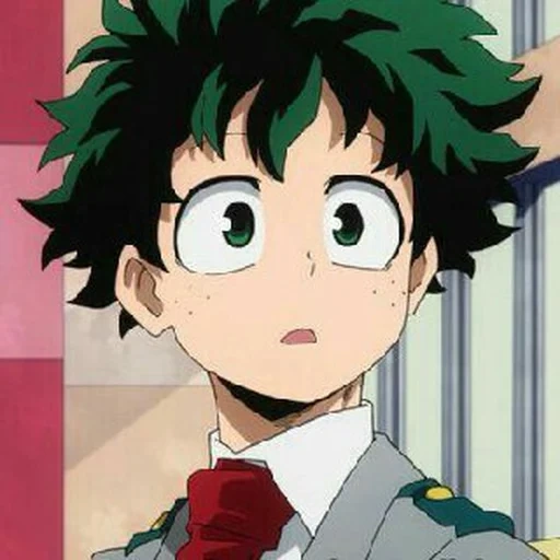 мидория, изуку мидория, izuku midoriya, моя геройская академия, аниме моя геройская академия