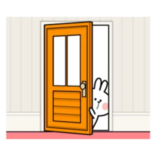 door door, door pattern, an open door, door illustration, door painting children