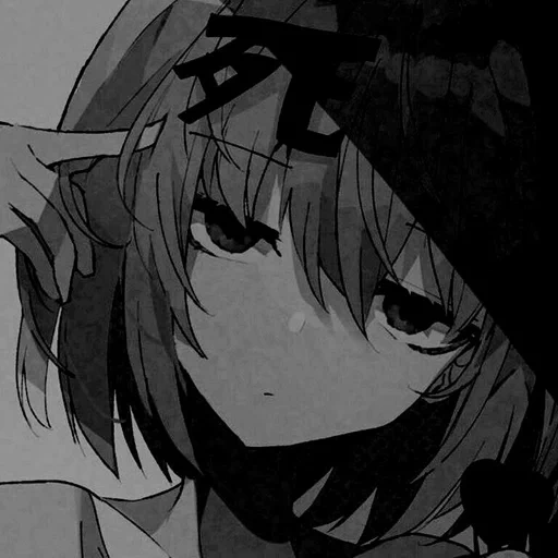 anime, humano, anime é triste, personagens de anime, anime girl está triste