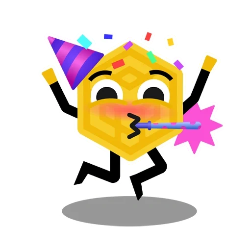 smiley blows, smiley with a pipe, clipart smileik, smiley face to party