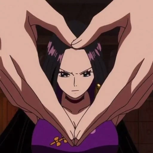 personaggi anime, anime un pezzo, un pezzo boa hancock, boa hancock vs nightin, corteccia thriller nico robin