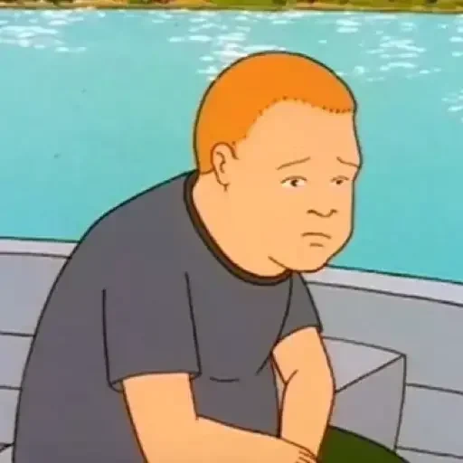 sich, sendiri, himself, menino, bobby hill