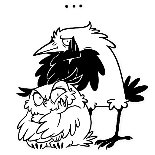 coruja raven, raven comic, os memes da coruja cor do corvo, owl raven comic, owl crow comic