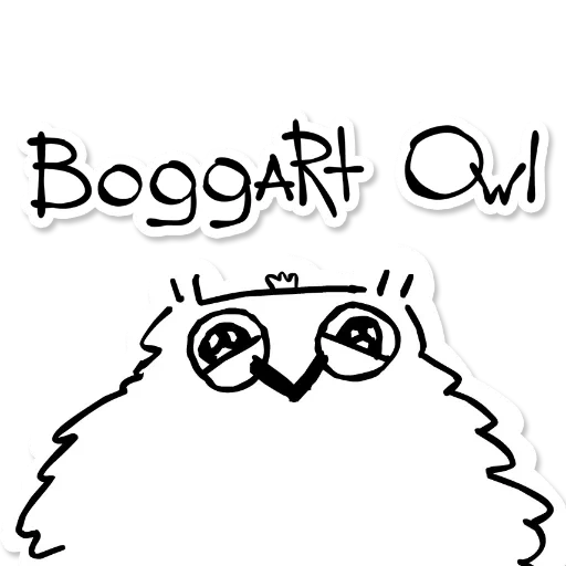 bogut, boggart owl, kucing simon