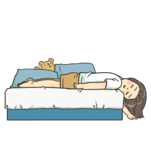 lie down, sleep posture, back sleep, correct sleep posture, correct abdominal sleeping position