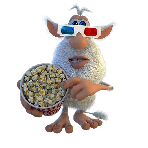 buba, bubba bubba cartoon, bubba zeichentrickfigur, bubba animation serie, popcorn bohnen