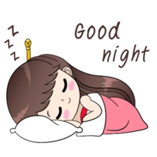 good night, good night anime, good night sweet, pola lucu anime, good night sweet dreams