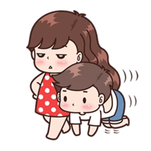 beaux couples, boobib mignon, dessins de vapeur, dessins de couples mignons, dessins anime mignon