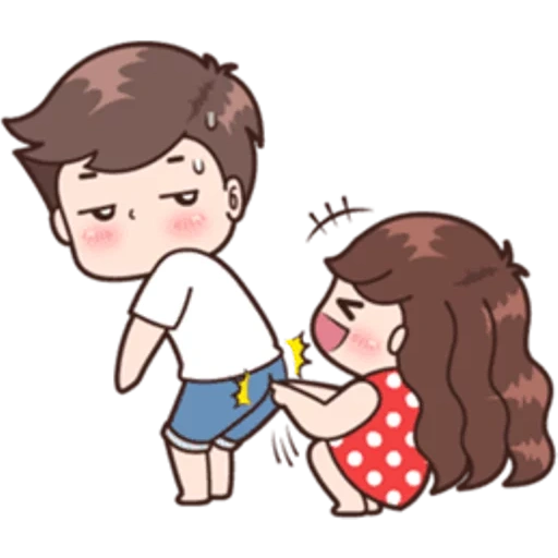 lovely, a couple, the pairs are cute, cute drawings, cute couples drawings