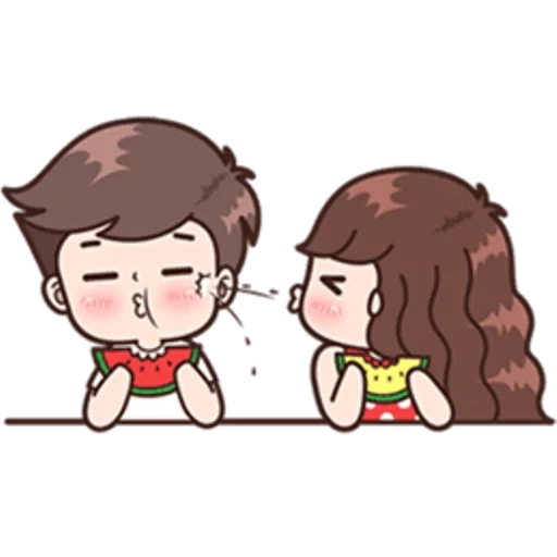 un couple, beau couple, dessins de couples, dessins de couples mignons, aime le dessin