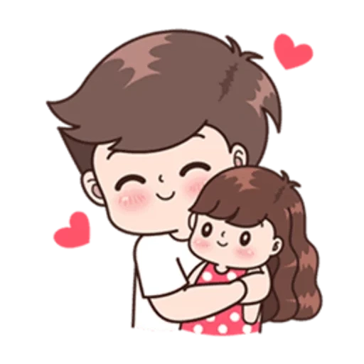 clipart, les paires sont mignonnes, dessins de vapeur, couple amoureux, anime dessins mignons