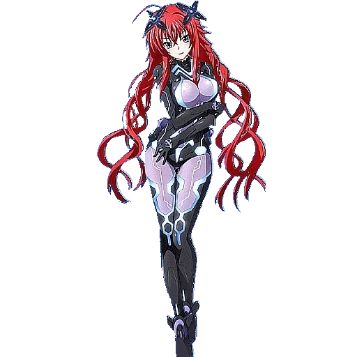 dxd anime, rias gremory, anime mädchen, rias gremory heiß, zeichnungen von anime mädchen