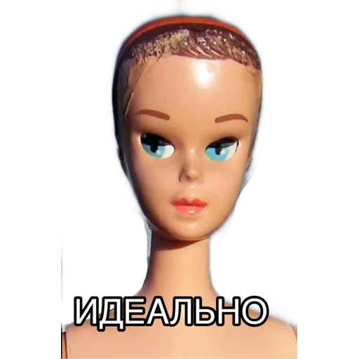 barbie, barbie's head, barbie color river, barbie avec les yeux de clôture, barbie dolls mouvements sans fin