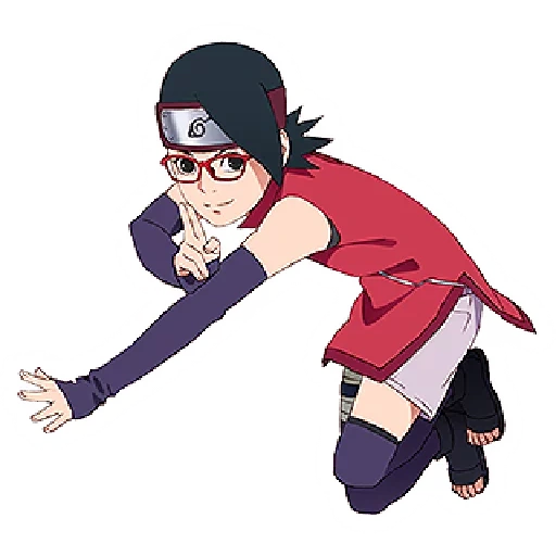 sarada uchiha, sarada uchiha, sarada uchiha boruto, anime naruto sarada, sarada uchiha volles wachstum