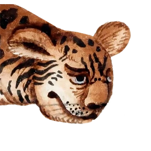 tiger mask, tiger tiger cub, decorative tiger, symbol of the year 2022 tiger, anti-stress tiger toy