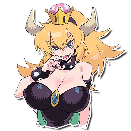 bowsette, боузетта, боузетта аниме