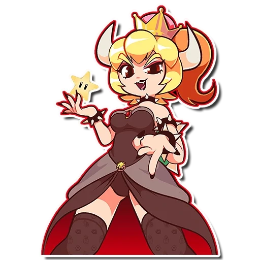 bowsette, боузетта, боузетта пич, боузетта марио, марио принцесса боузетта
