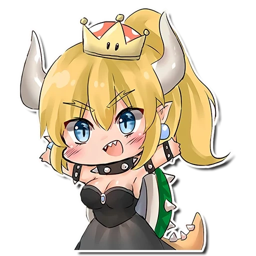 bowsette, боузетта, боузетта пич, bowsette мурат, боузетта луиджи