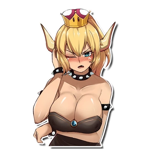 bowsette, боузетта ахегар