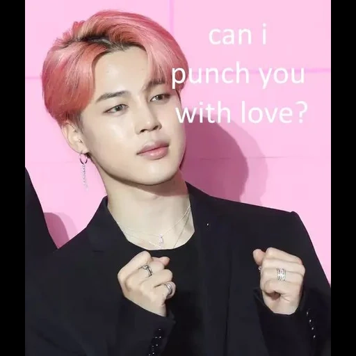 qi myung, jimin bts, meme chimin, chimin rosa, foto di qi min