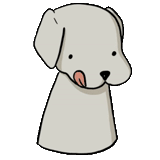 dog, dog, icebear lizf, the drawings are cute, korean puppy