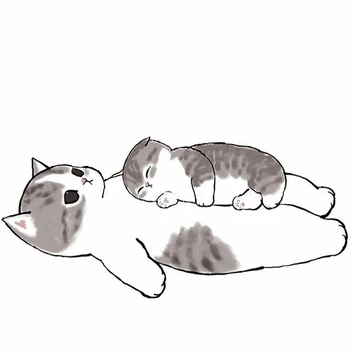 animaux en mosaïque, illustration de chat, illustration de chat, illustration de chaton, dessins de chats mignons