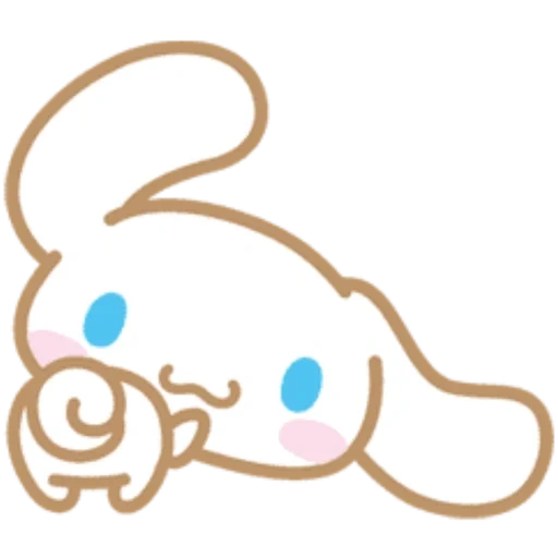 cinnamoroll, cinnamon rabbit, cinnamoroll rabbit, cinnamon decal