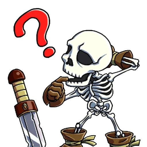 skeleton, piratas del cráneo, cartoon esqueleto, kakona esqueleto
