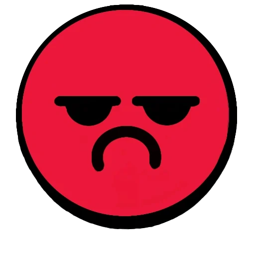 an angry smiling face, brawl stars pins, red smiling face evil, general fighting star nail, watsap bravo stars dislike