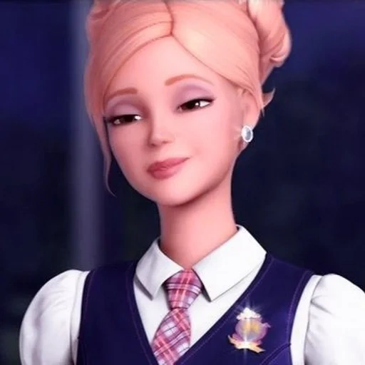 girl, delancy devon, princess barbie, princess barbie college, princess delancy barbie college