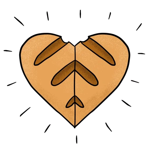 gambar, bentuk hati, hati adalah logo, hati adalah vektor, hati cokelat