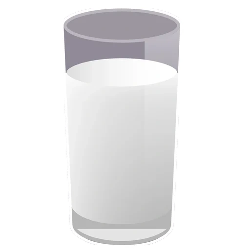 tazza, latte di vetro, un bicchiere di latte, un bicchiere di latte con sfondo bianco, bicchiere di latte con sfondo bianco