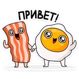 Завтрак - @stickers_vk