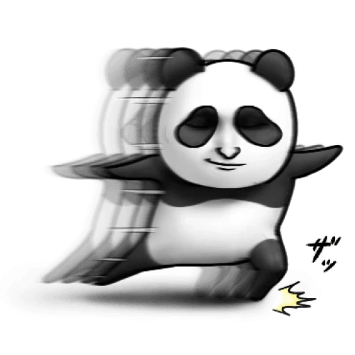 panda, panda, panda panda, menggambar panda, ilustrasi panda