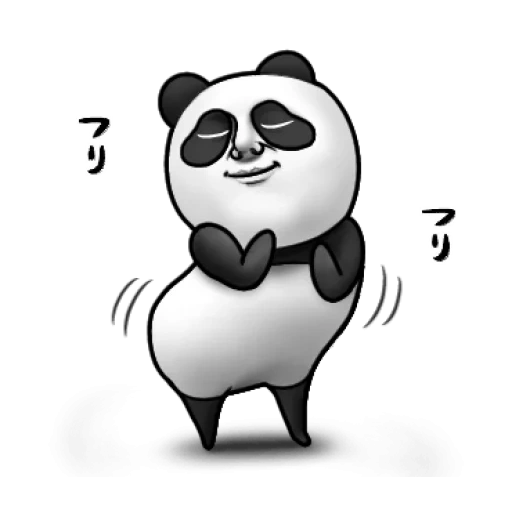 von pandami, panda panda, menggambar panda, selamat panda, panda kartun