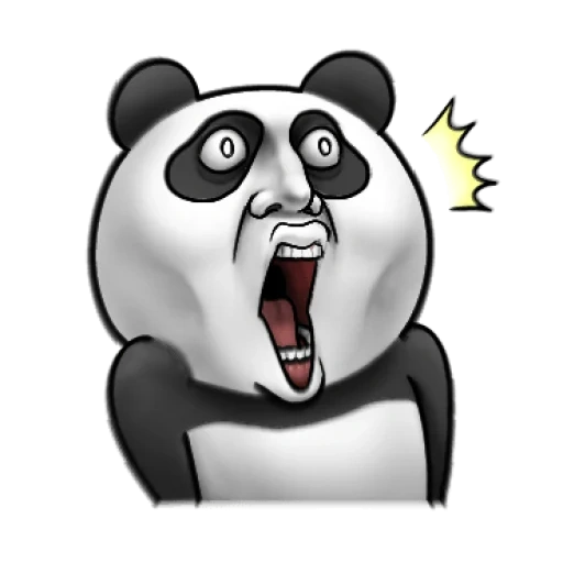 panda, panda malvado, panda panda, panda avatar, blasfemia