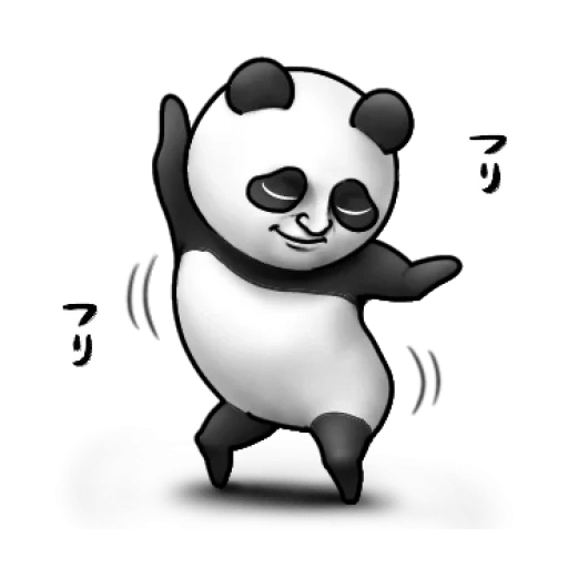 der panda panda, der panda watsap, das panda-muster, mini panda muster, panda niedliche muster
