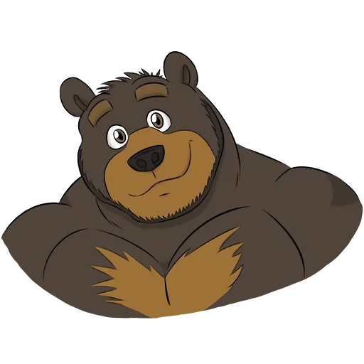 bearer, bear, ontero bear, bear laughs, vector bear