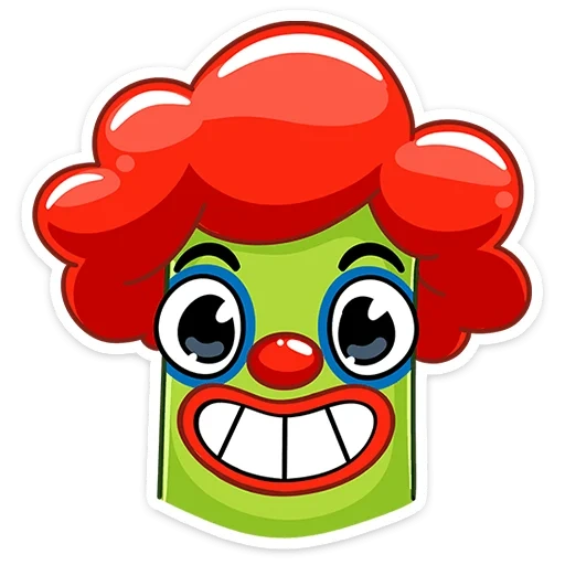 broup, clown, clowngesicht, pepega clown, clown ikone