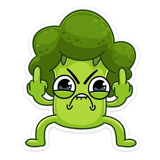 animation, brauke, broccoli, character, broccoli broccoli