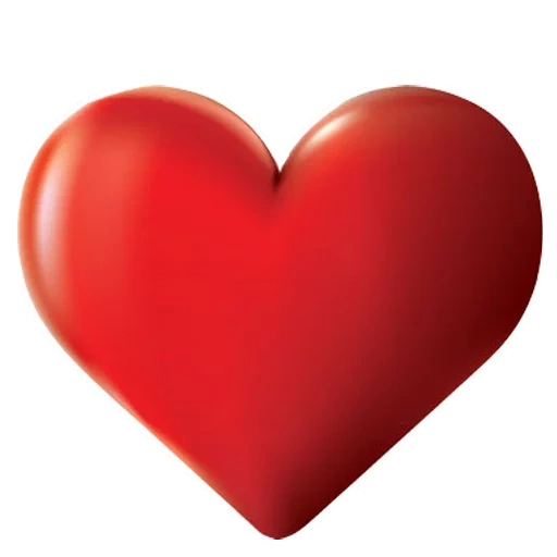 cœur, un grand coeur, le cœur est rouge, cœur idéal