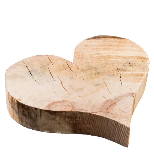 tree center, broken heart, wooden core