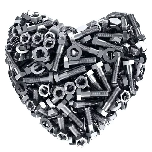 il cuore delle noci, il cuore dei bulloni, rivet gost 14797, cuore metallico, rivet steel gost 14797