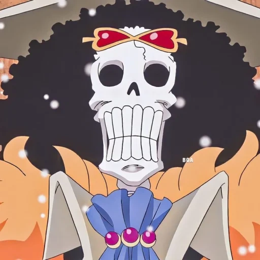 animation, van pease, anime skeleton, brooke van pischai, van pease skull brooke