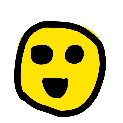 emoji, souriant, icône souriante, émoticônes mixtes