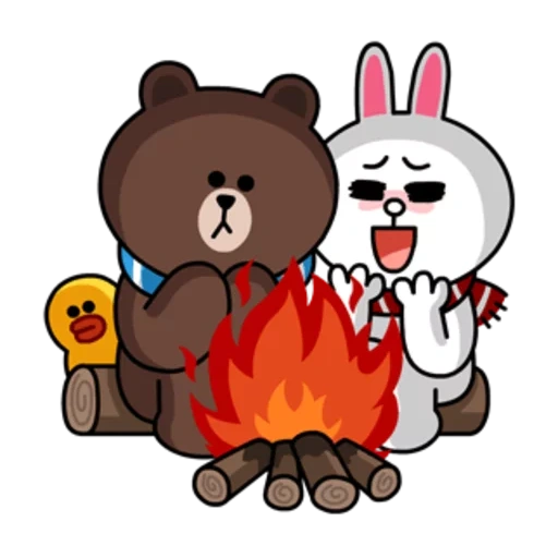 brown cony, brown lines, line friends, line cony and brown