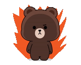 little bear, bear, bear line, cubs are cute, horse bear brown