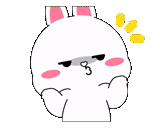 kawaii, um brinquedo, os desenhos são fofos, anime smiley bunny