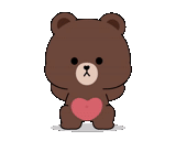 orso piccolo, kony brown, line friends, orso carino, orso carino modello